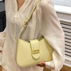 2025 New Small Design Retro Shoulder Bag Fashion Horizontal Handbag Accordian Women Crossbody Long Bag