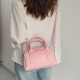 Versatile handbag with bowling ball design, large capacity trendy pillowcase bag for commuting and versatile, trendy casual backpack with multi-functional design Versatile handbag with bowling ball design, large capacity trendy pillowcase bag for commuting and versatile, trendy casual backpack with multi-functional design