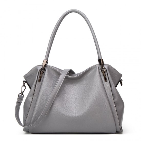 European fashion large capacity retro soft leather pillow bag pleated lazy style casual versatile strap bag European fashion large capacity retro soft leather pillow bag pleated lazy style casual versatile strap bag