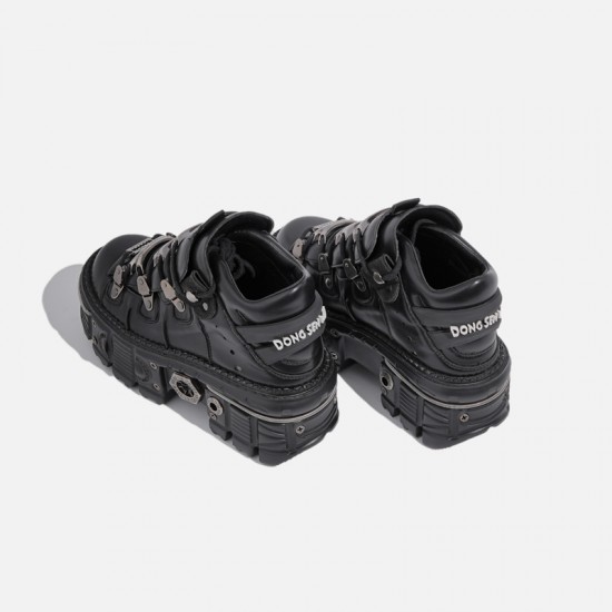 2025 new style camellia thick-soled loafers for women, British style small leather shoes, two-wear high-soled shoes for short women, single shoes 2025 new style camellia thick-soled loafers for women, British style small leather shoes, two-wear high-soled shoes for short women, single shoes