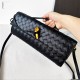 Cross-border Best Small Design Shoulder Bag Ballet Style Shoulder Bag Embroidered Bow腋下 Bag Women Casual Small Square Bag