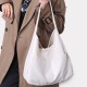 Vintage-style casual bowling bag for women in autumn-winter, trendy multi-functional backpack with large capacity, versatile single shoulder bag for commuting Vintage-style casual bowling bag for women in autumn-winter, trendy multi-functional backpack with large capacity, versatile single shoulder bag for commuting