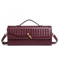Cross-border foreign trade 2025 large capacity retro soft leather pleated饺子包， lazy and casual， versatile single shoulder and crossbody bags
