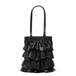 Commuter retro classic large capacity tote bag， new style student PU texture， versatile single shoulder and crossbody bags for women