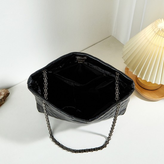 2023 new style women's bag lady chain handbag single shoulder crossbody bag trendy fur patterned tote bag large bag