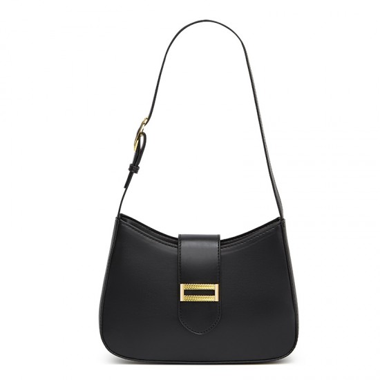 2025 New Small Design Retro Shoulder Bag Fashion Horizontal Handbag Accordian Women Crossbody Long Bag