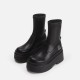 Women's thick heel beige Mary Jane shoes, thick heel platform sole, round head, strappy buckle, Japanese JK girl small leather shoes Women's thick heel beige Mary Jane shoes, thick heel platform sole, round head, strappy buckle, Japanese JK girl small leather shoes