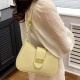 2025 New Small Design Retro Shoulder Bag Fashion Horizontal Handbag Accordian Women Crossbody Long Bag