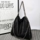 Simple Fashion Retro Shoulder Bag Cross-border New Boston Pillow Bag Solid Casual Business Handbag Crossbody Simple Fashion Retro Shoulder Bag Cross-border New Boston Pillow Bag Solid Casual Business Handbag Crossbody