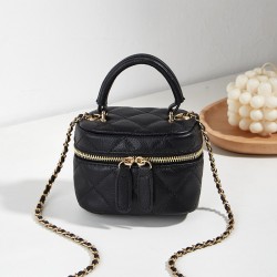 Fur patterned small chic chain bag 2023 new style women's bag fashionable handbag mini bag versatile single shoulder crossbody women's bag