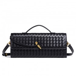 Cross-border foreign trade 2025 large capacity retro soft leather pleated饺子包， lazy and casual， versatile single shoulder and crossbody bags