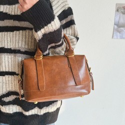 Vintage-style casual backpack for women in 2025 autumn-winter, trendy multi-functional backpack with large capacity, versatile single shoulder bag for commuting