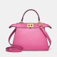 2023 spring new style women's bags, fashionable and high-end, small batch bucket bags, diamond chain, versatile single shoulder and crossbody bags