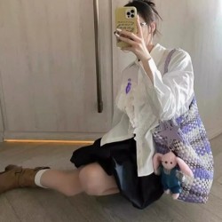 Woven bag single shoulder baguette bag， small batch high-end horizontal hand-held evening bag， versatile crossbody bag， fashionable and exquisite women's bag