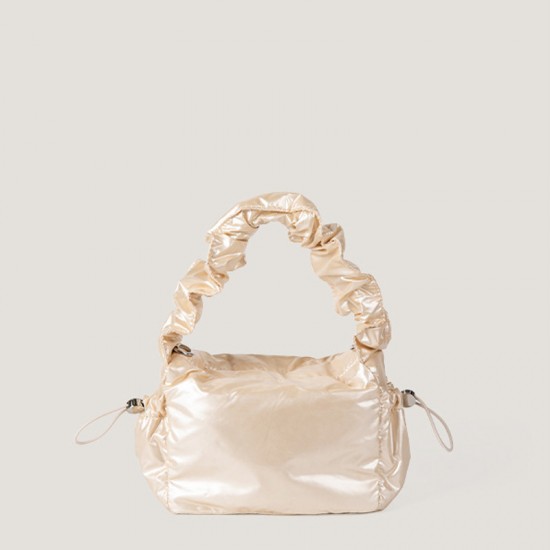 High-Class Lazy Style Drawstring Bag Fashion Multi-purpose Ruffled Bag Solid Simple Shoulder Bag Crossbody Lightweight腋下 Bag High-Class Lazy Style Drawstring Bag Fashion Multi-purpose Ruffled Bag Solid Simple Shoulder Bag Crossbody Lightweight腋下 Bag